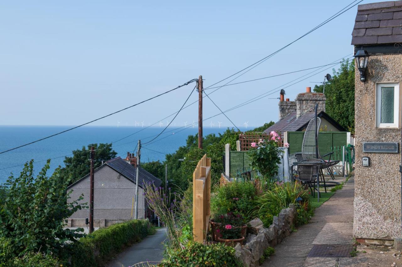 Villa Windy Ridge Terrace With Beautiful Sea Views, North Wales Coast Old Colwyn Esterno foto